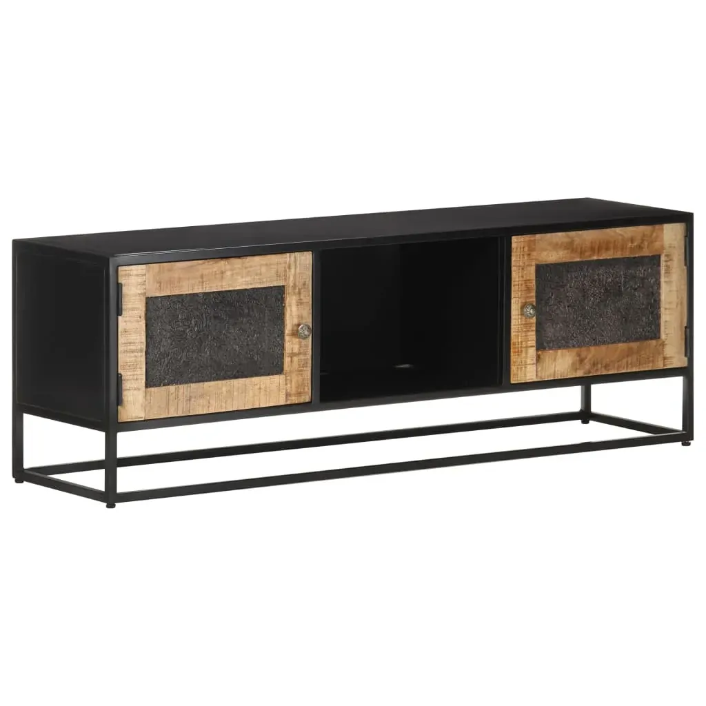 TV Cabinet 120x30x40 cm Rough Mango Wood Price