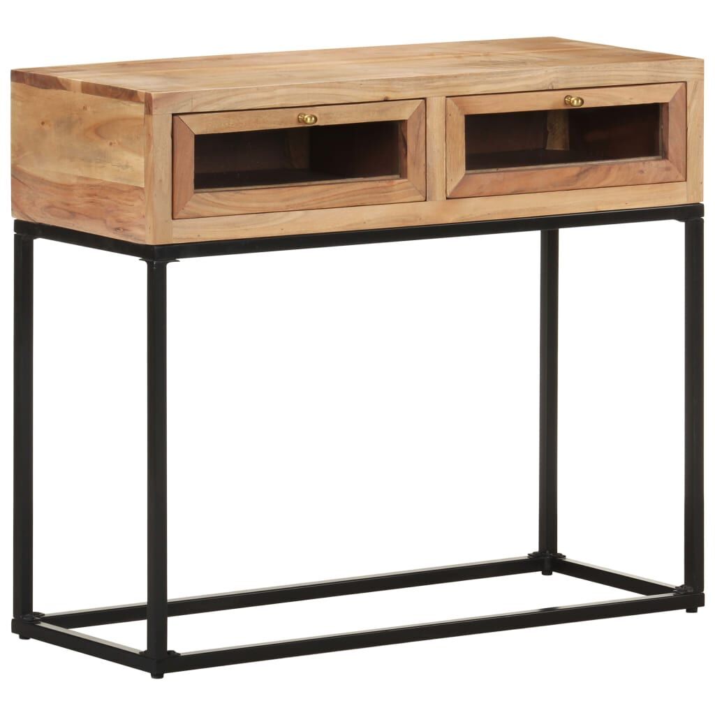 Console Table 90x35x76 cm Solid Acacia Wood Price
