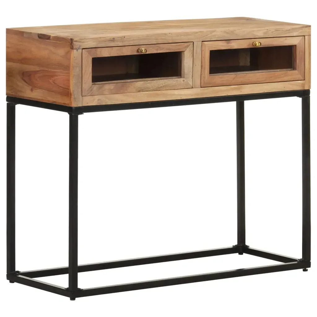 Console Table 90x35x76 cm Solid Acacia Wood Price