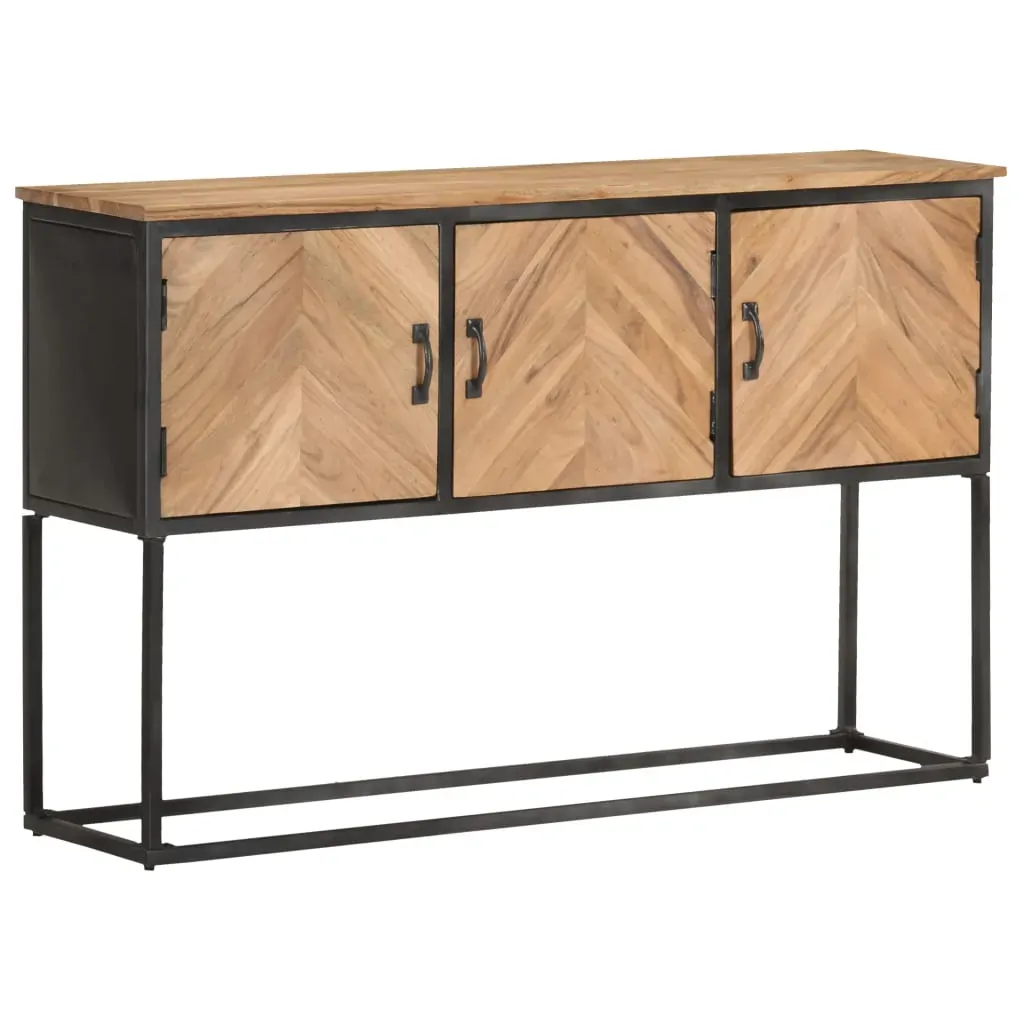 Sideboard 120x30x75 cm Solid Acacia Wood Price