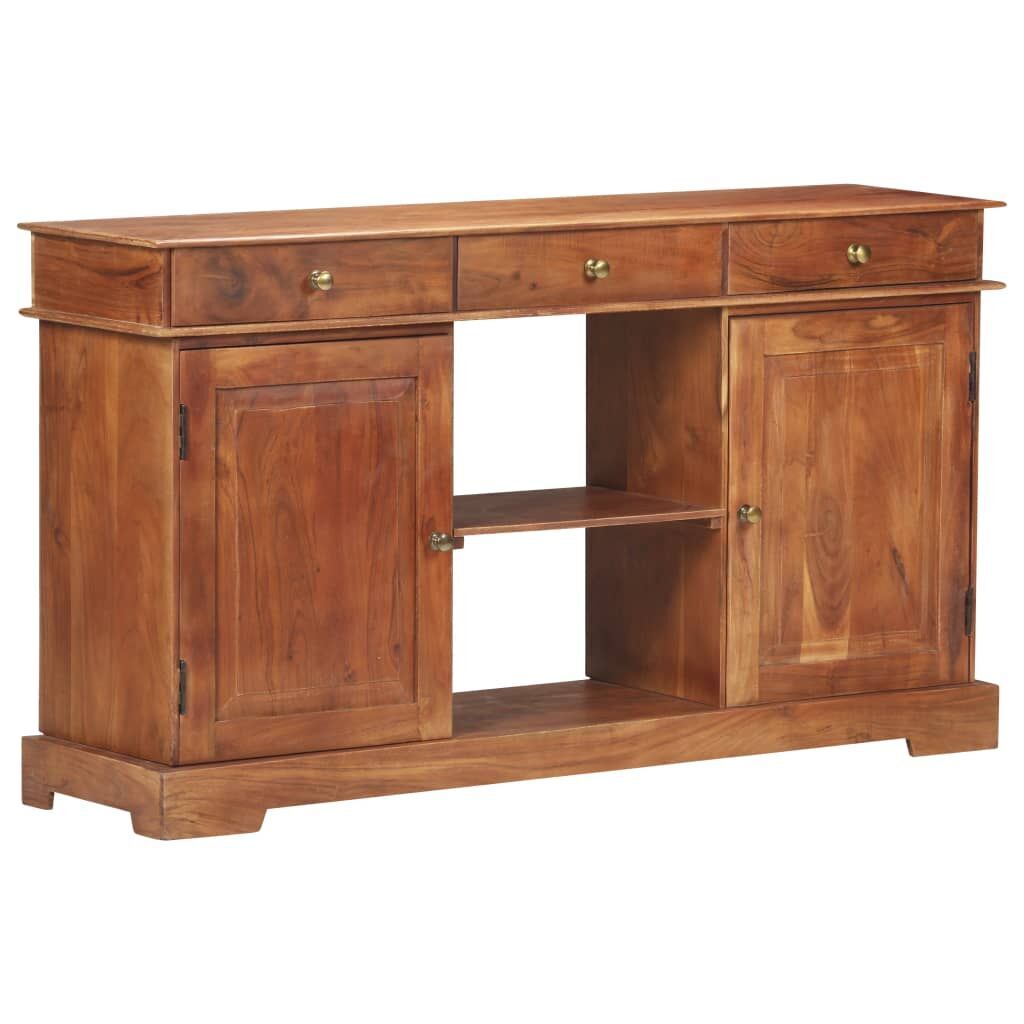 Sideboard 135x35x75 cm Solid Acacia Wood Price