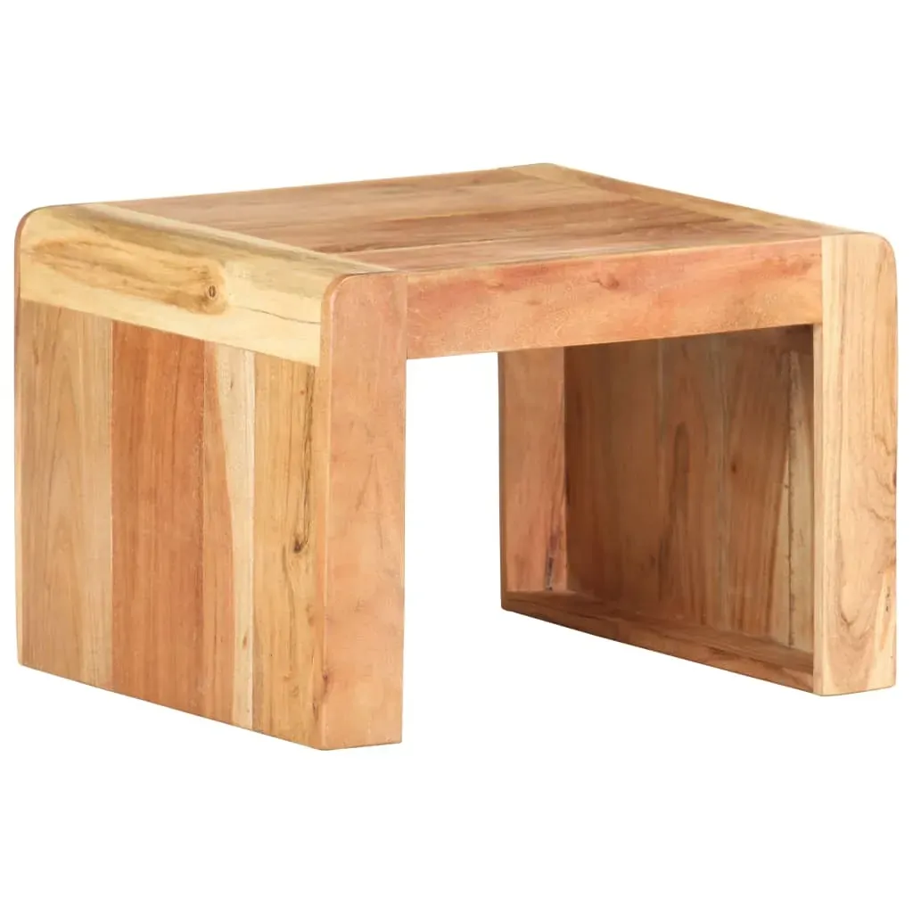 Side Table 43x40x30 cm Solid Acacia Wood Price