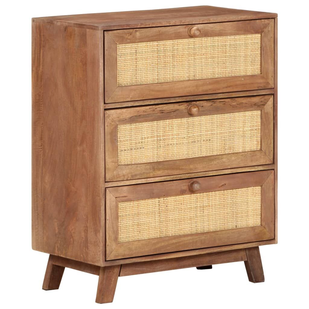 Sideboard 61x35x76 cm Solid Mango Wood Price