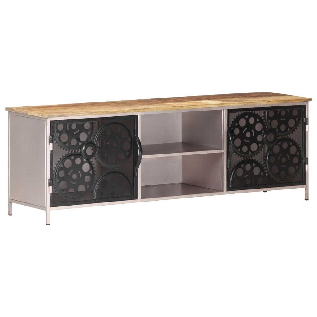 TV Cabinet 120x30x40 cm Rough Mango Wood Price