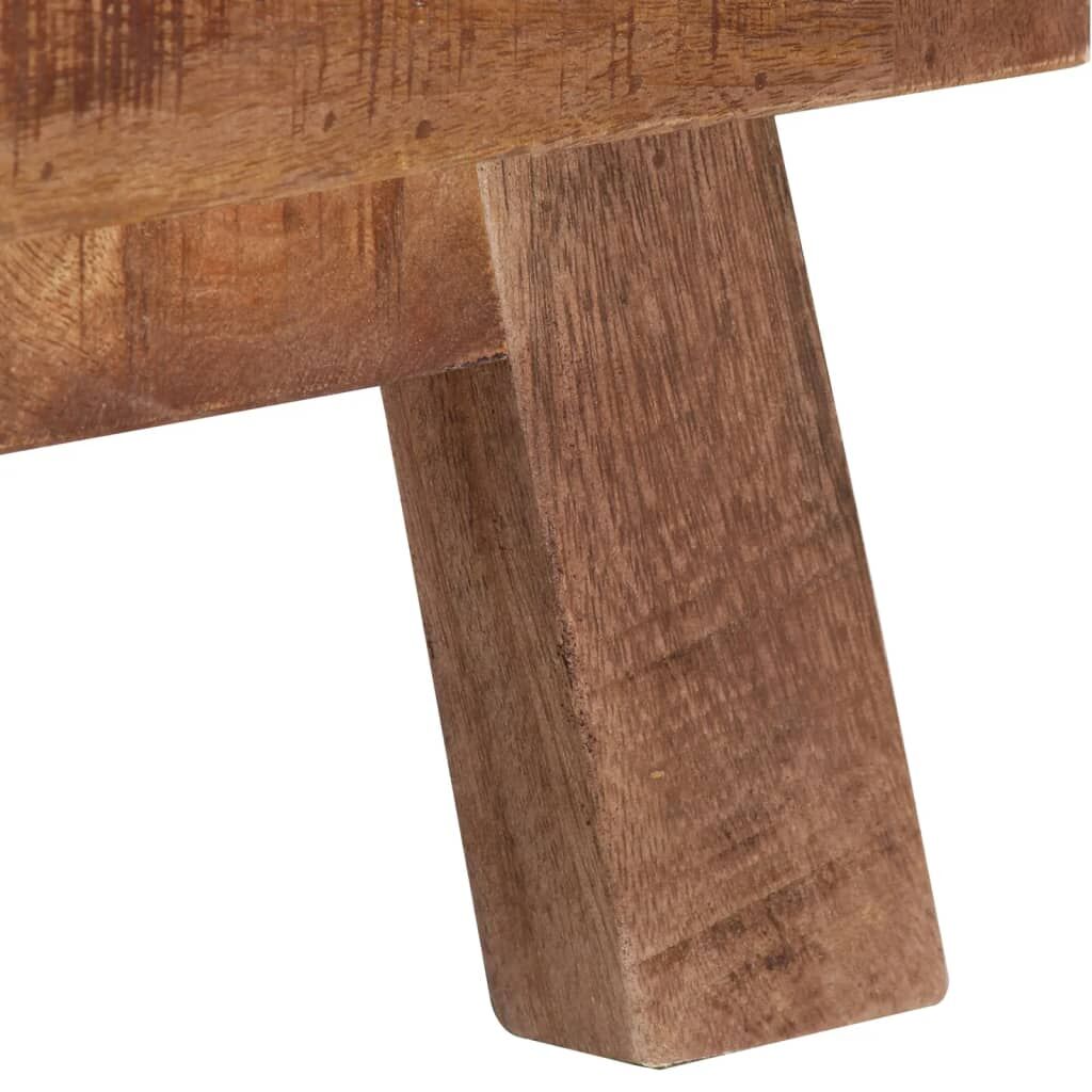 TV Cabinet 110x30x40 cm Rough Mango Wood Price
