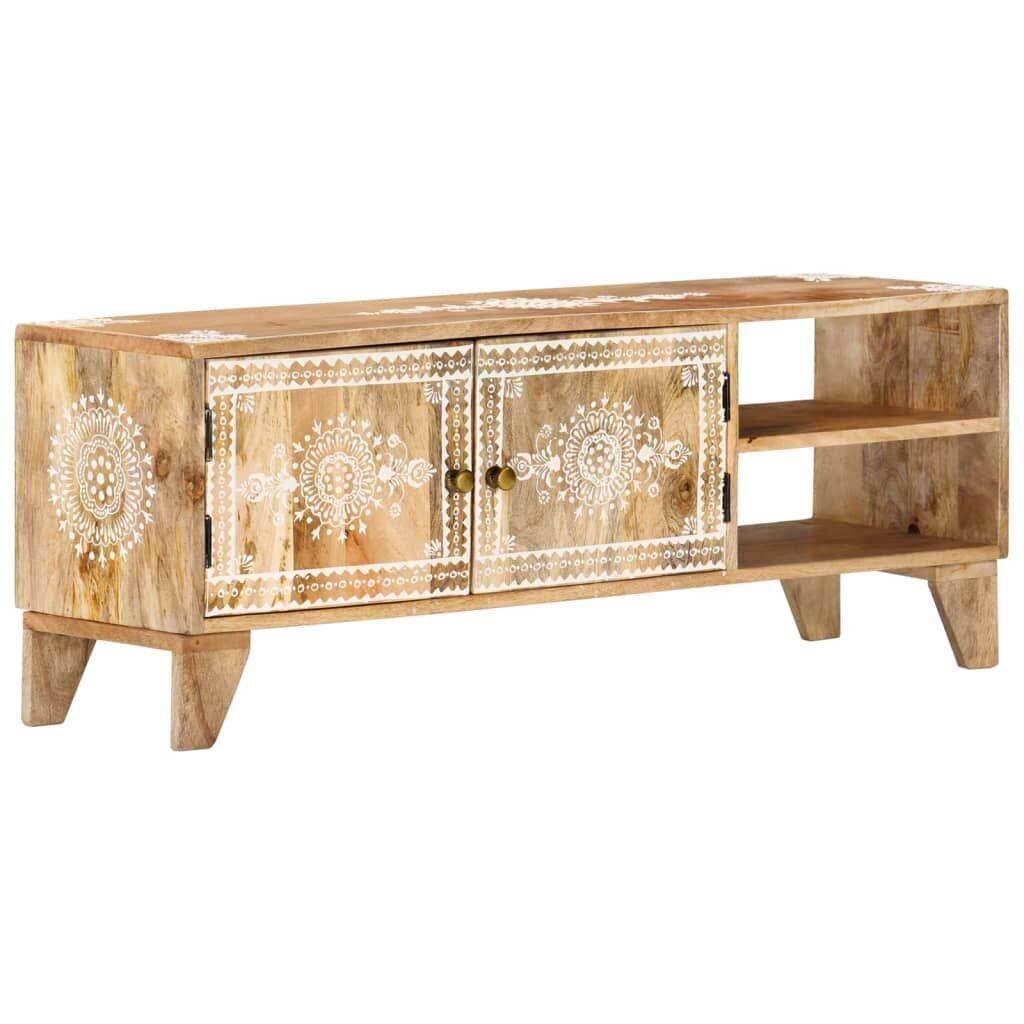 TV Cabinet 110x30x40 cm Solid Wood Mango Price