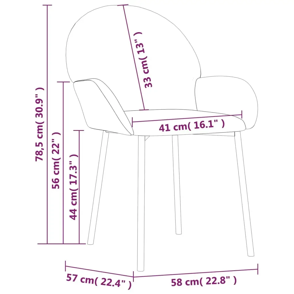 Dining Chairs 2 pcs Black Faux Leather Price