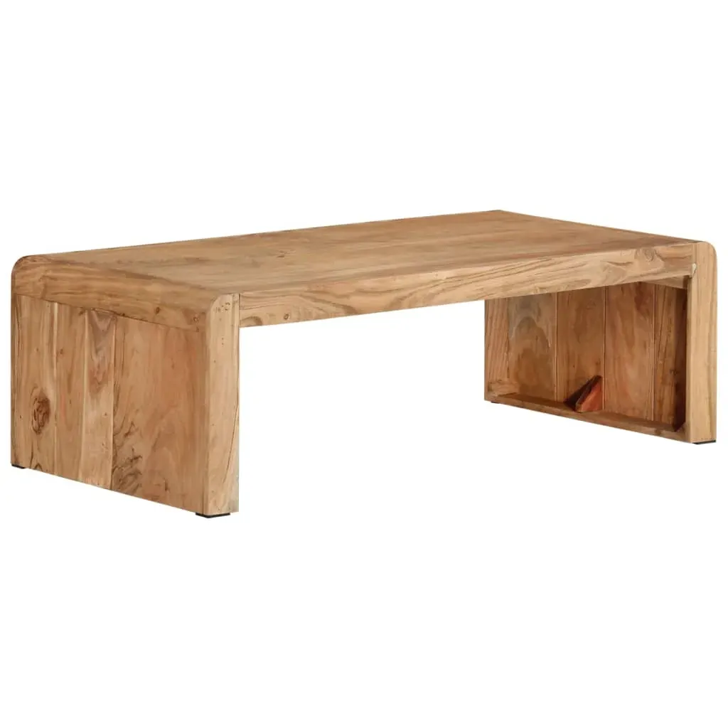 Coffee Table 110x55x35 cm Solid Wood Acacia Price