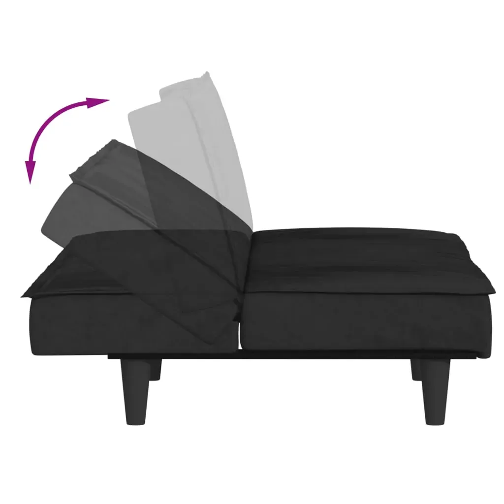 Sofa Bed Black Velvet Price