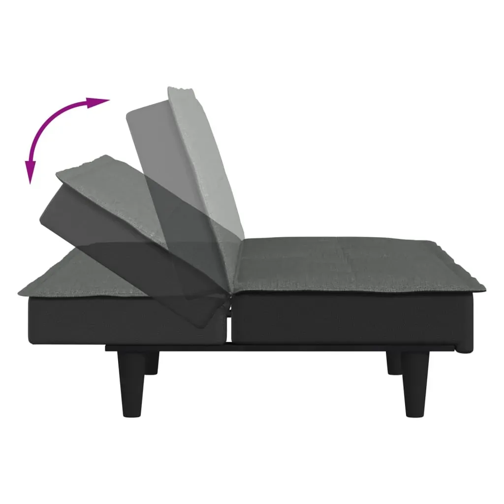Sofa Bed Dark Grey Fabric Price