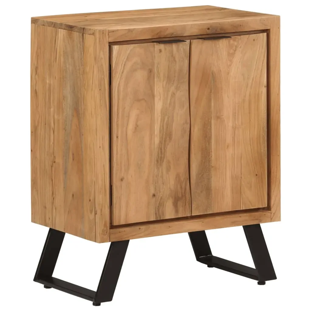 Sideboard with 2 Doors 55x36x72 cm Solid Wood Acacia Price