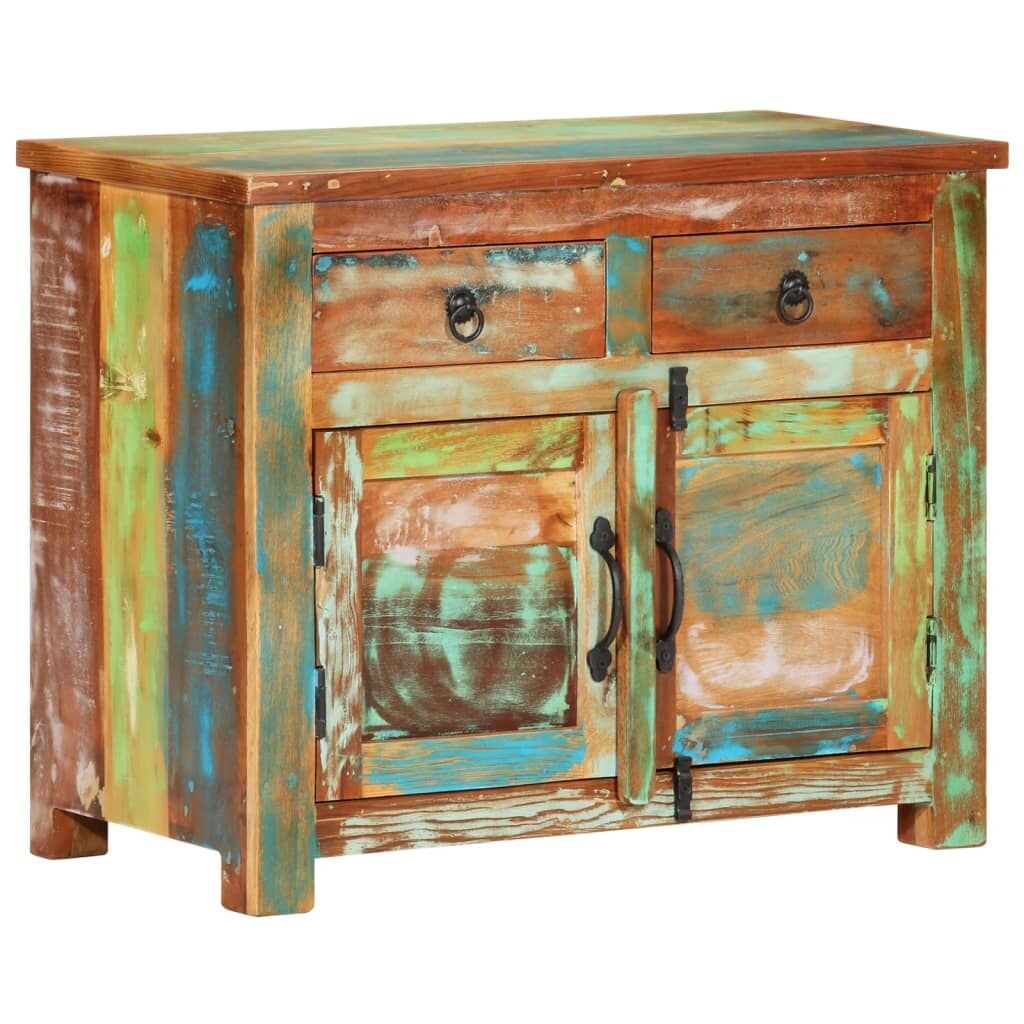 Sideboard 68x35x55 cm Solid Wood Reclaimed Price