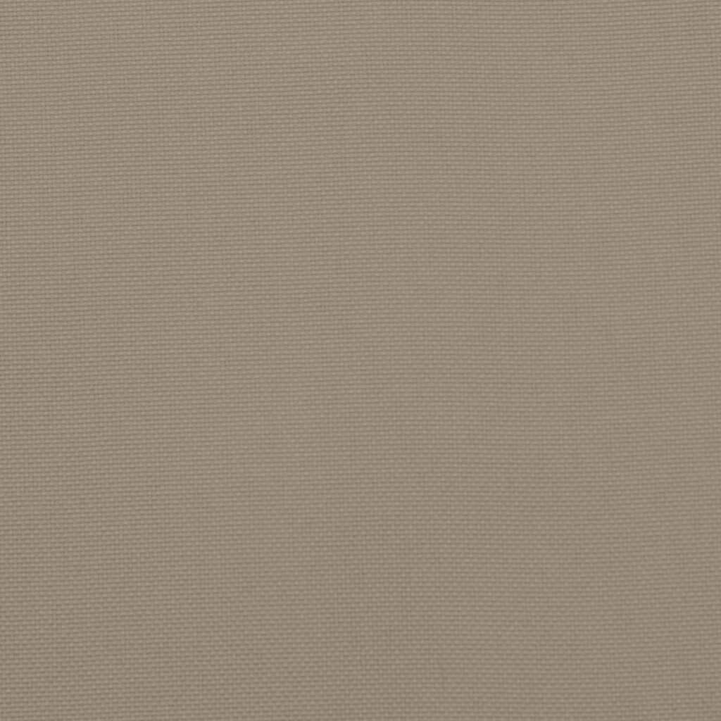 Highback Chair Cushions 6 pcs Taupe Oxford Fabric Price