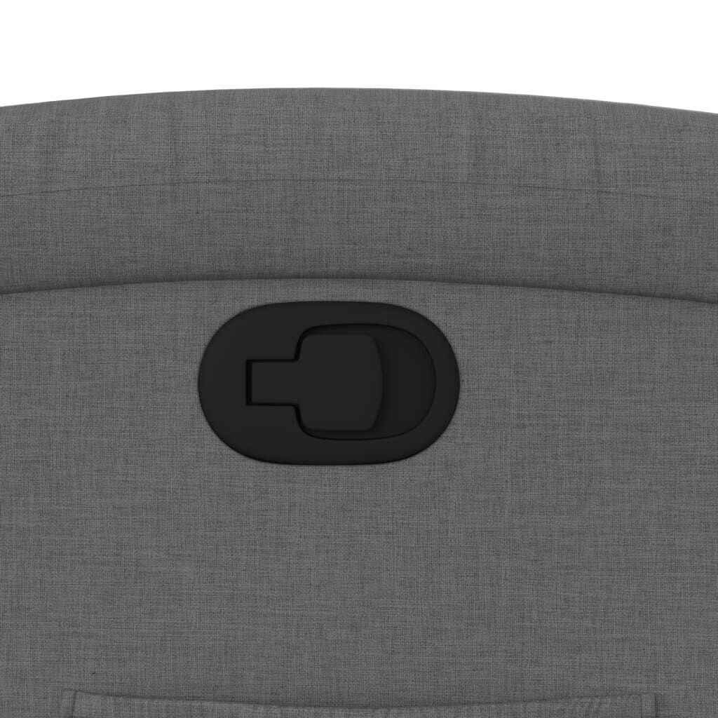 Recliner Chair Dark Grey Fabric Price