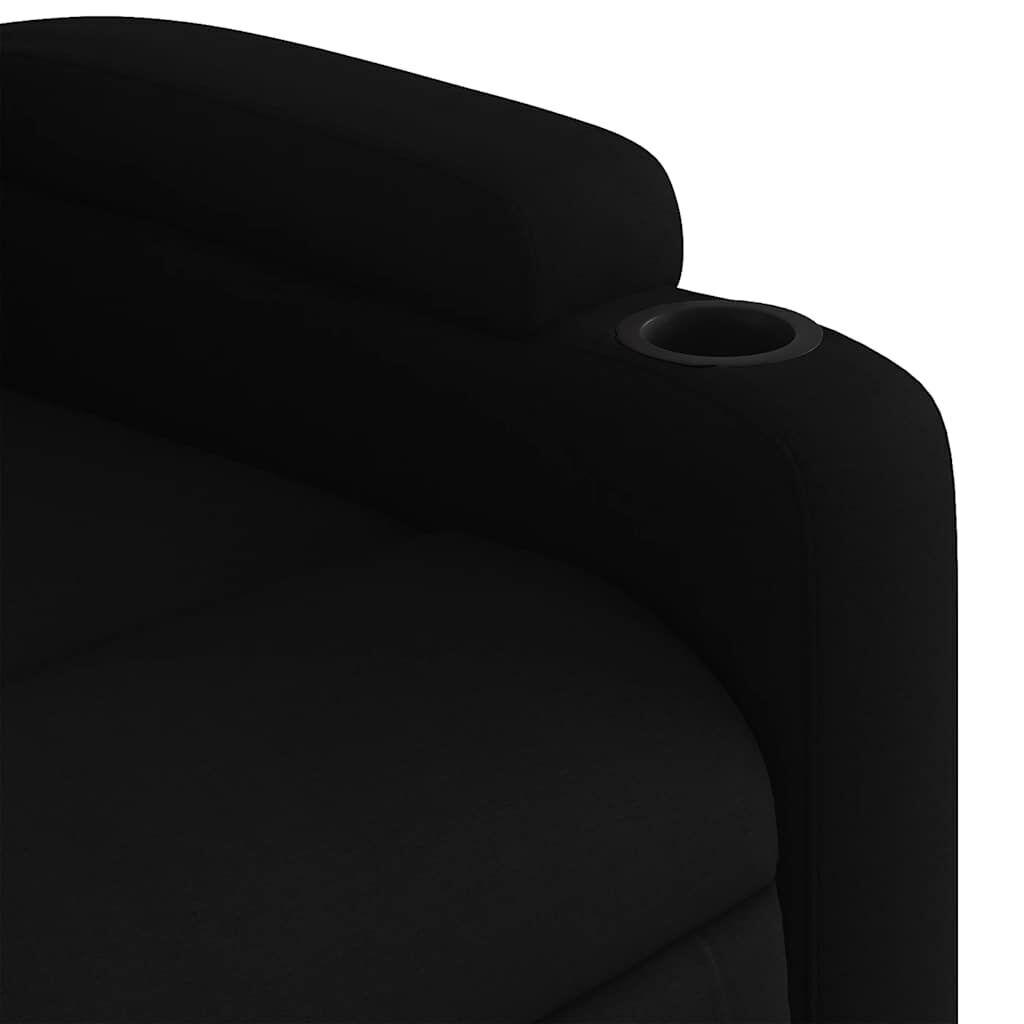 Massage Recliner Chair Black Fabric Price