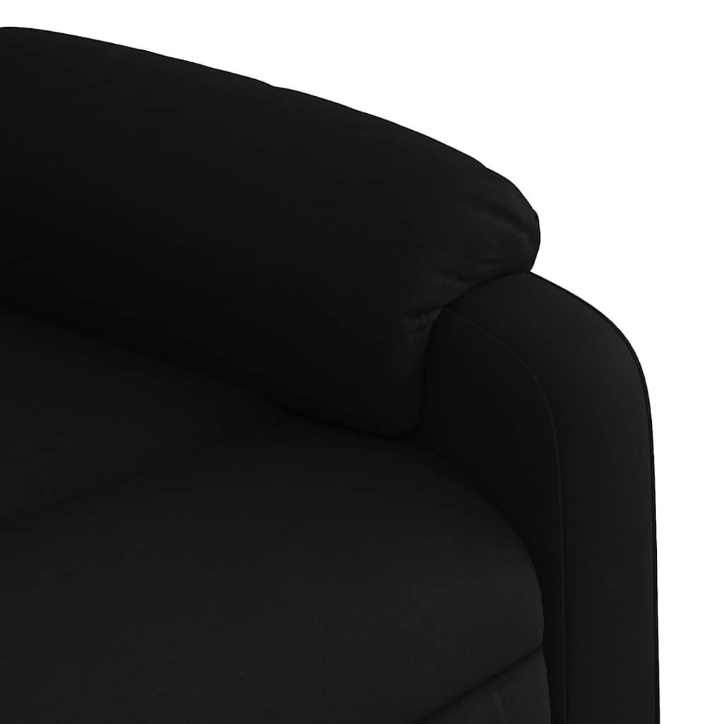 Massage Recliner Chair Black Fabric Price