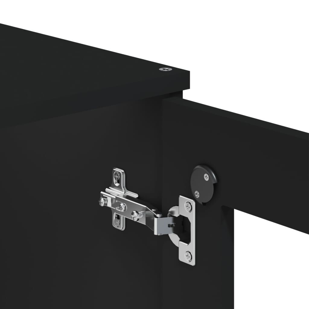 Top for Highboard VIKEN Black Engineered Wood Price
