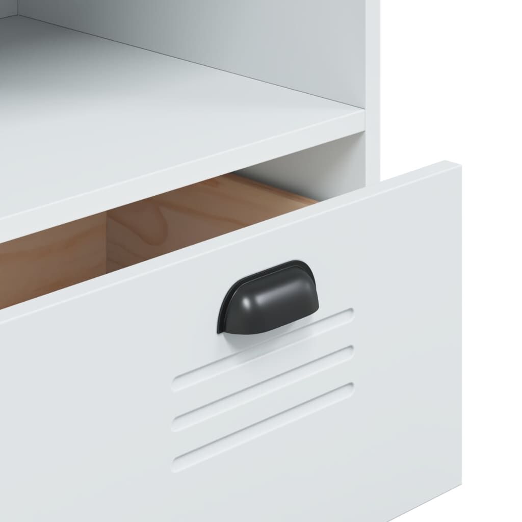 Bookcase VIKEN White 80x40x90 cm Engineered Wood Price