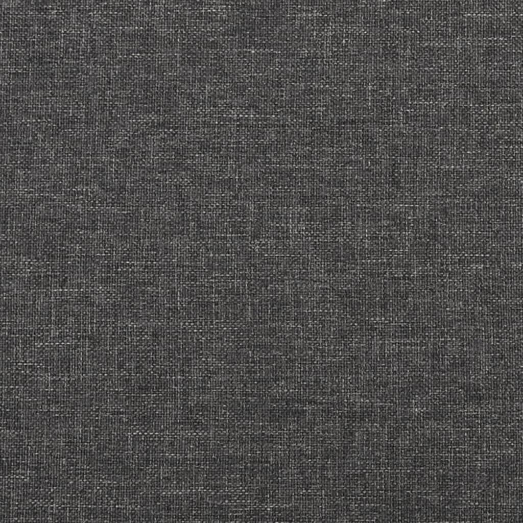 2-Seater Sofa Bed Dark Grey Fabric Price