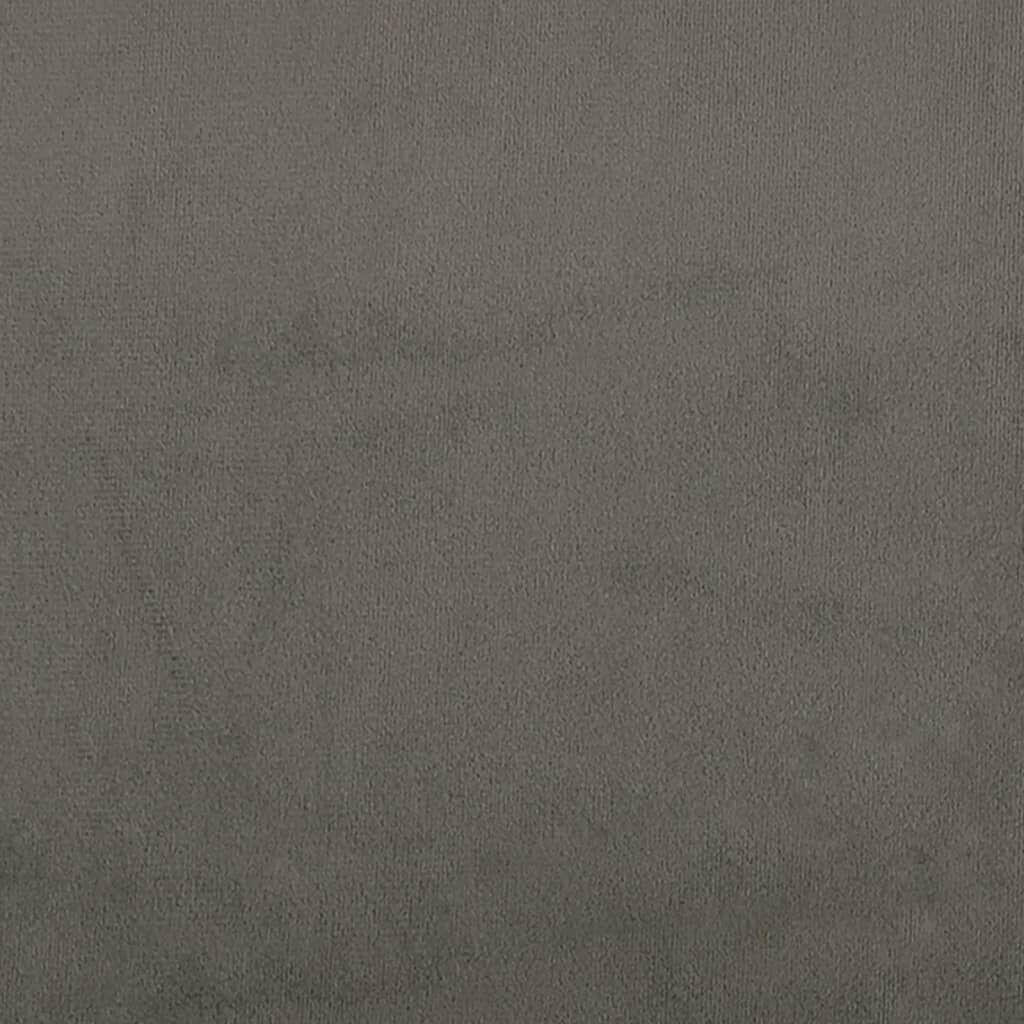 2-Seater Sofa Bed Dark Grey Velvet Price