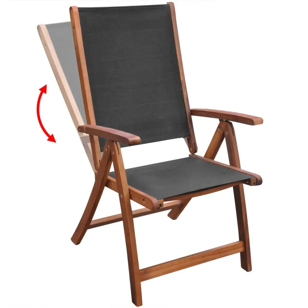 9 Piece Outdoor Dining Set with Cushions Solid Acacia Wood Price