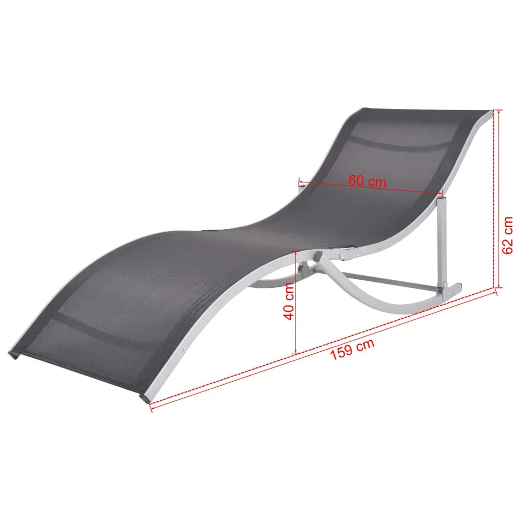 Curve lounge 2pcs black grey Price
