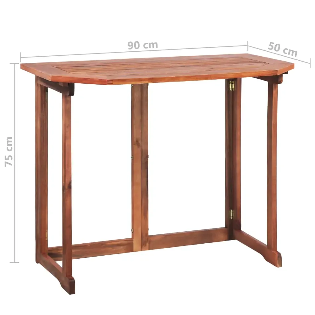 2 Piece Bistro Set Solid Acacia Wood Price