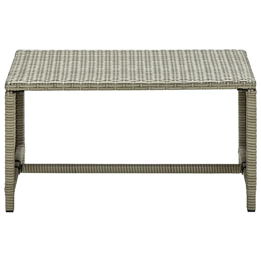 4 Piece Garden Lounge Set with Cushions Beige Poly Rattan Price