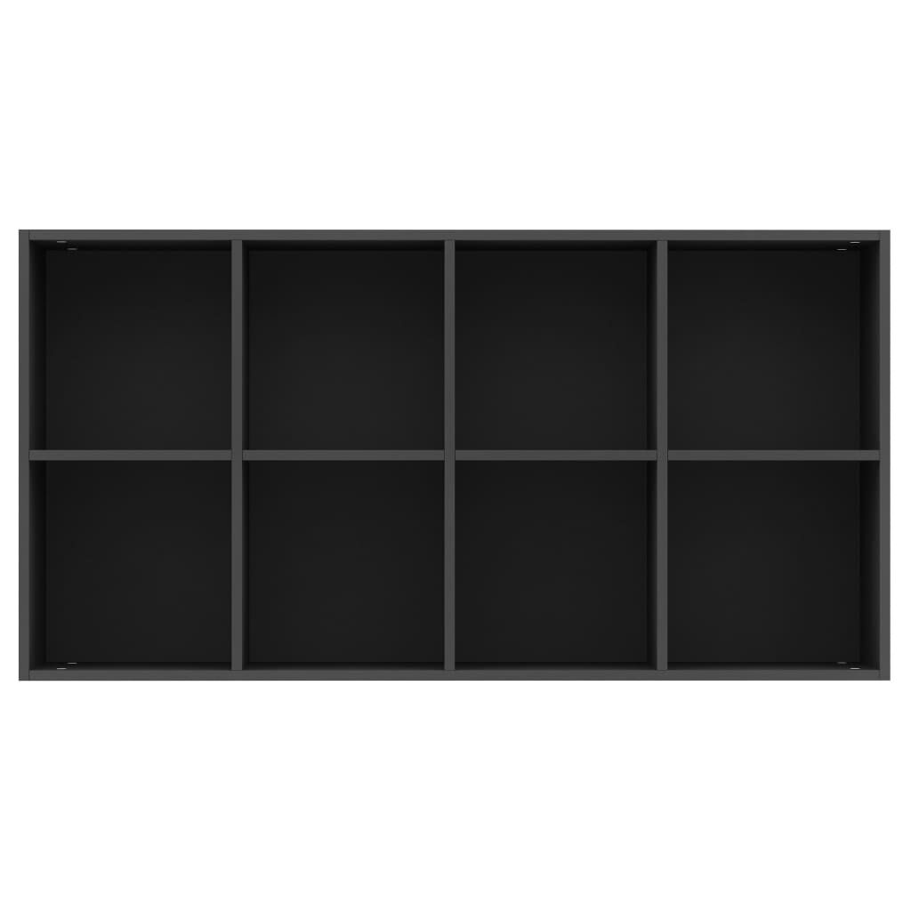 Book Cabinet/Sideboard Black 66x30x130 cm Engineered Wood Price