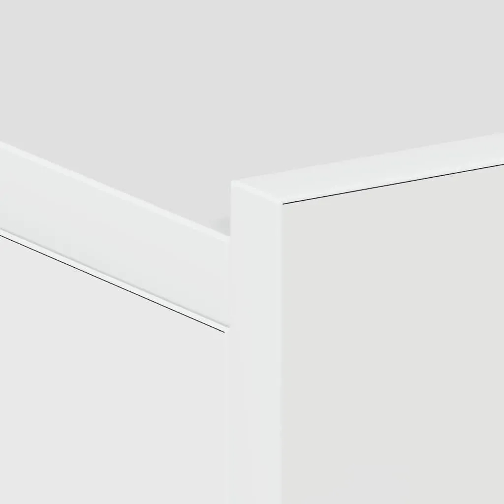 Floating Nightstand High Gloss White 40x30x15 cm Engineered Wood Price