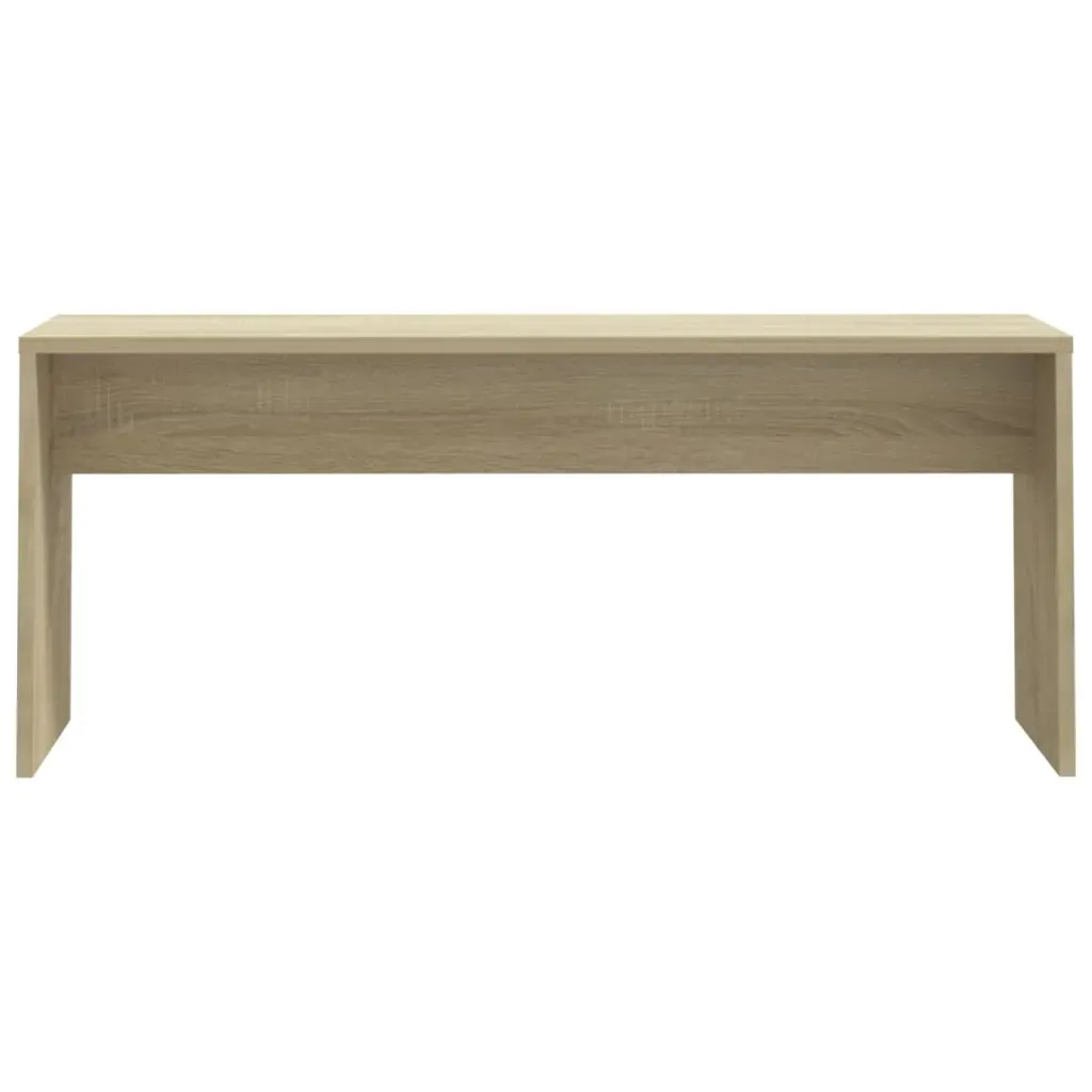 3 Piece Dining Set Sonoma Oak Engineered Wood Price