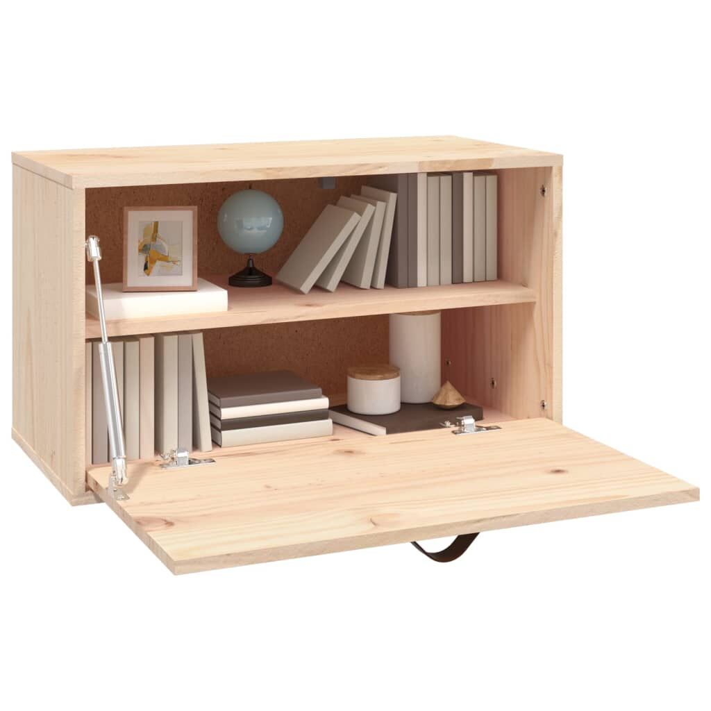 Wall Cabinet 60x30x35 cm Solid Wood Pine Price