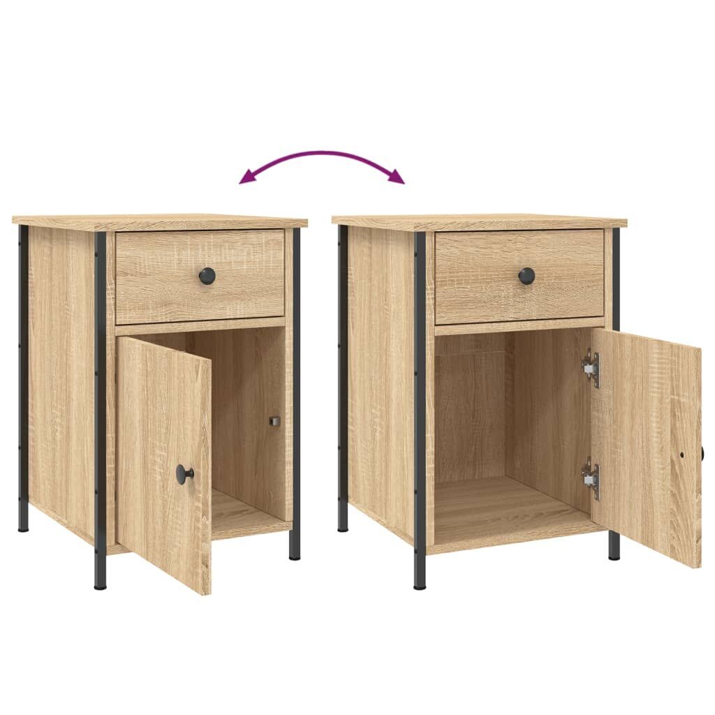 Bedside Cabinets 2 pcs Sonoma Oak 40x42x60 cm Engineered Wood Price
