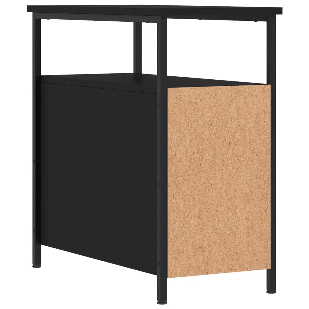 Bedside Cabinets 2 pcs Black 30x60x60 cm Engineered Wood Price