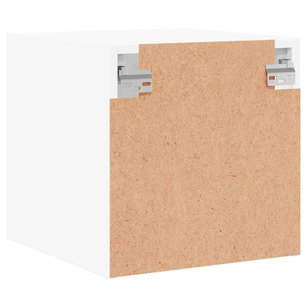 Bedside Cabinets with Glass Doors 2 pcs White 35x37x35 cm Price