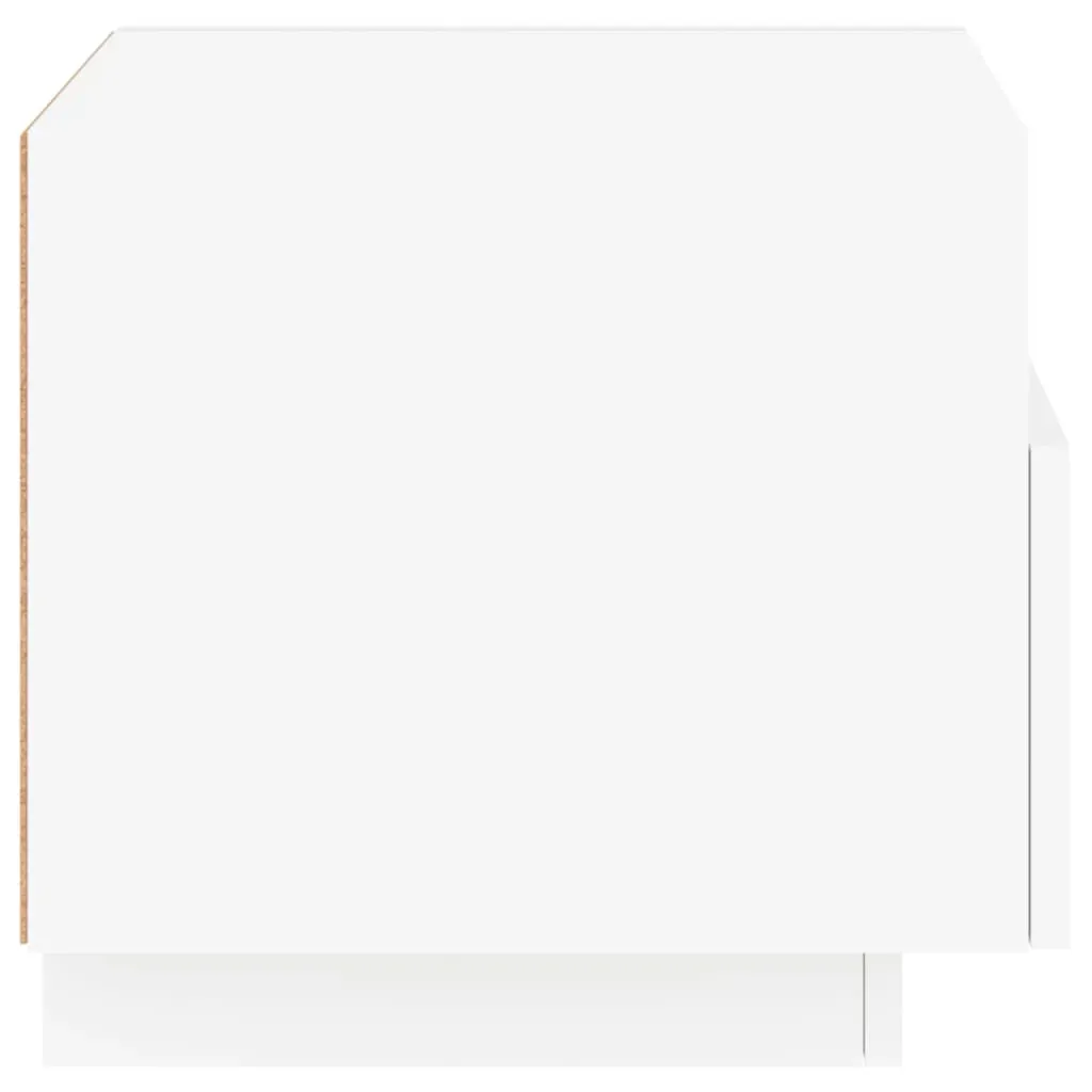 Bedside Cabinets with LED Lights 2 pcs White 40x39x37 cm Price