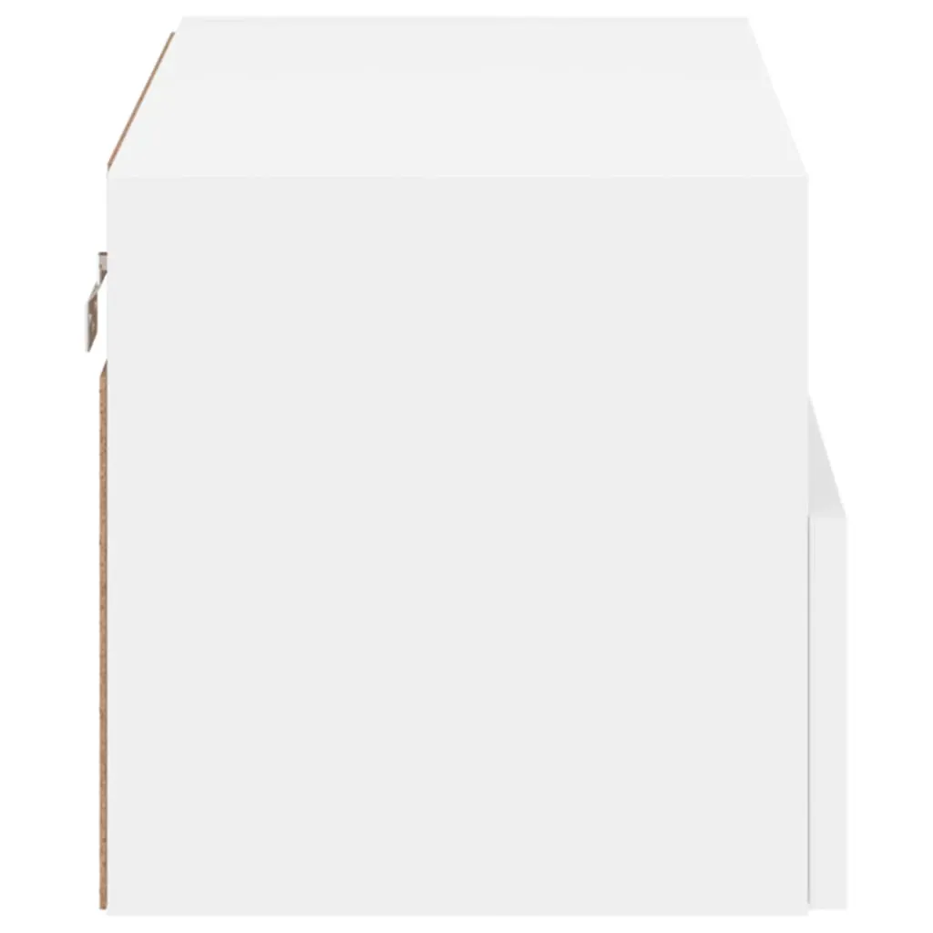 TV Wall Cabinet White 60x30x30 cm Engineered Wood Price