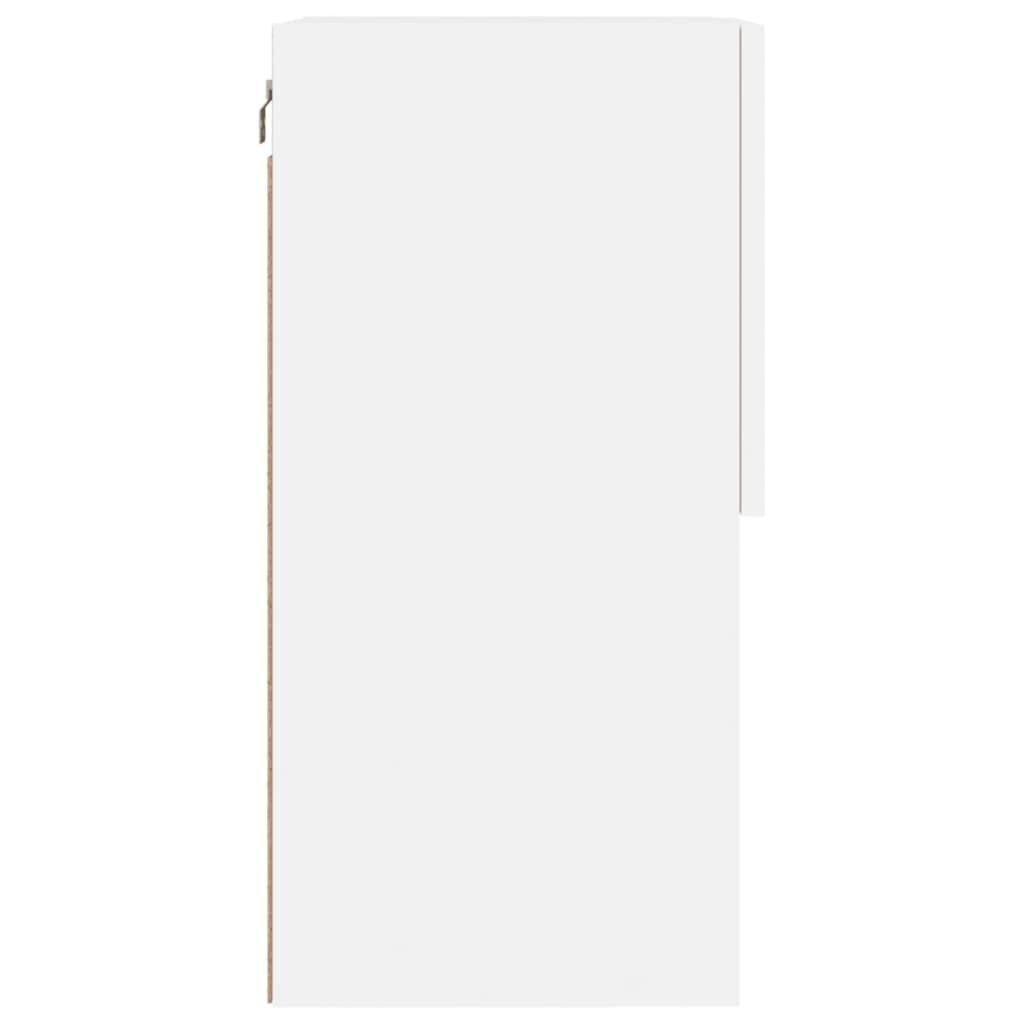 TV Cabinets with LED Lights 2 pcs White 40.5x30x60 cm Price
