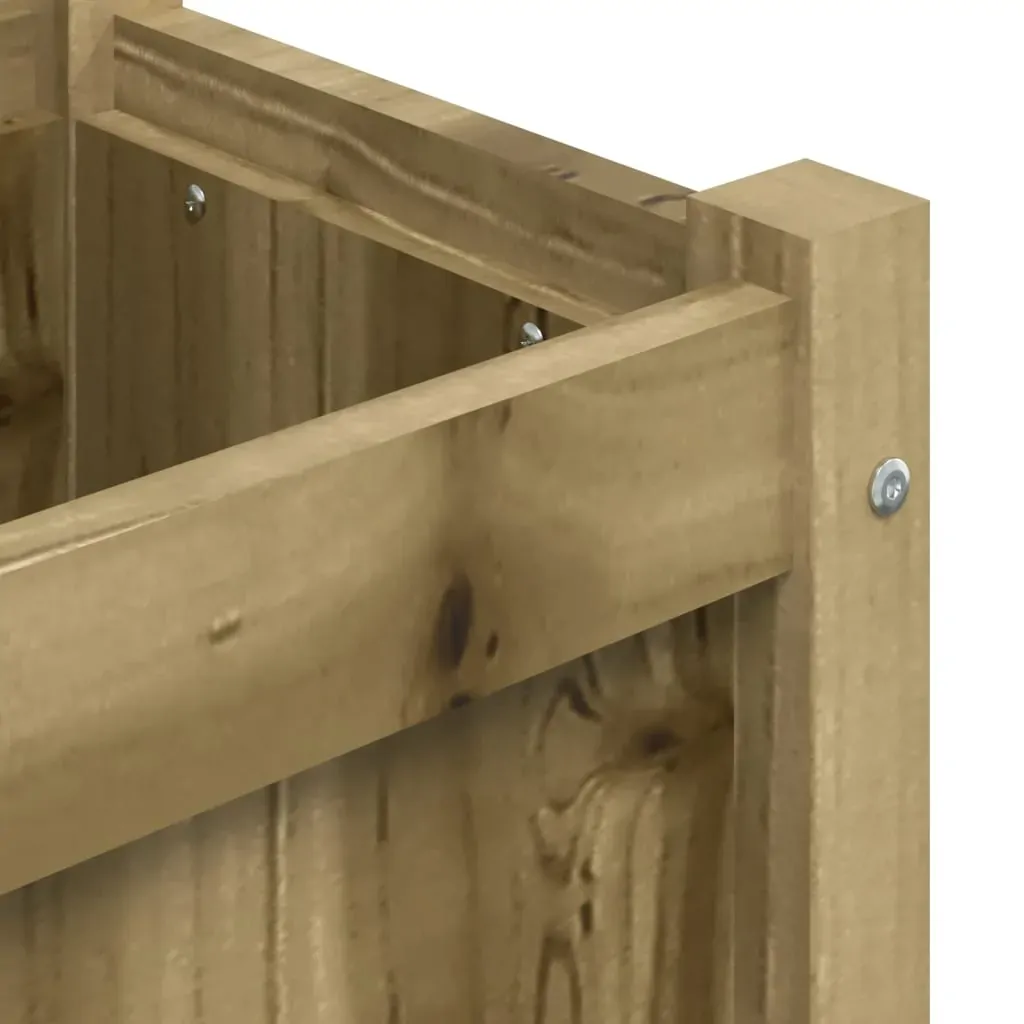 Garden Planter 150x31x31 cm Impregnated Wood Pine Price