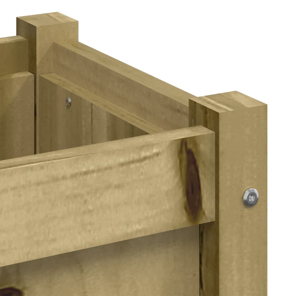 Garden Planters 2 pcs Impregnated Wood Pine Price