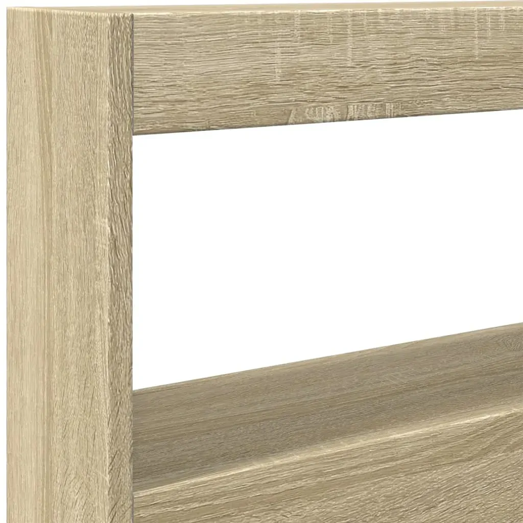 Headboard Cabinet with LED Sonoma Oak 100 cm Price