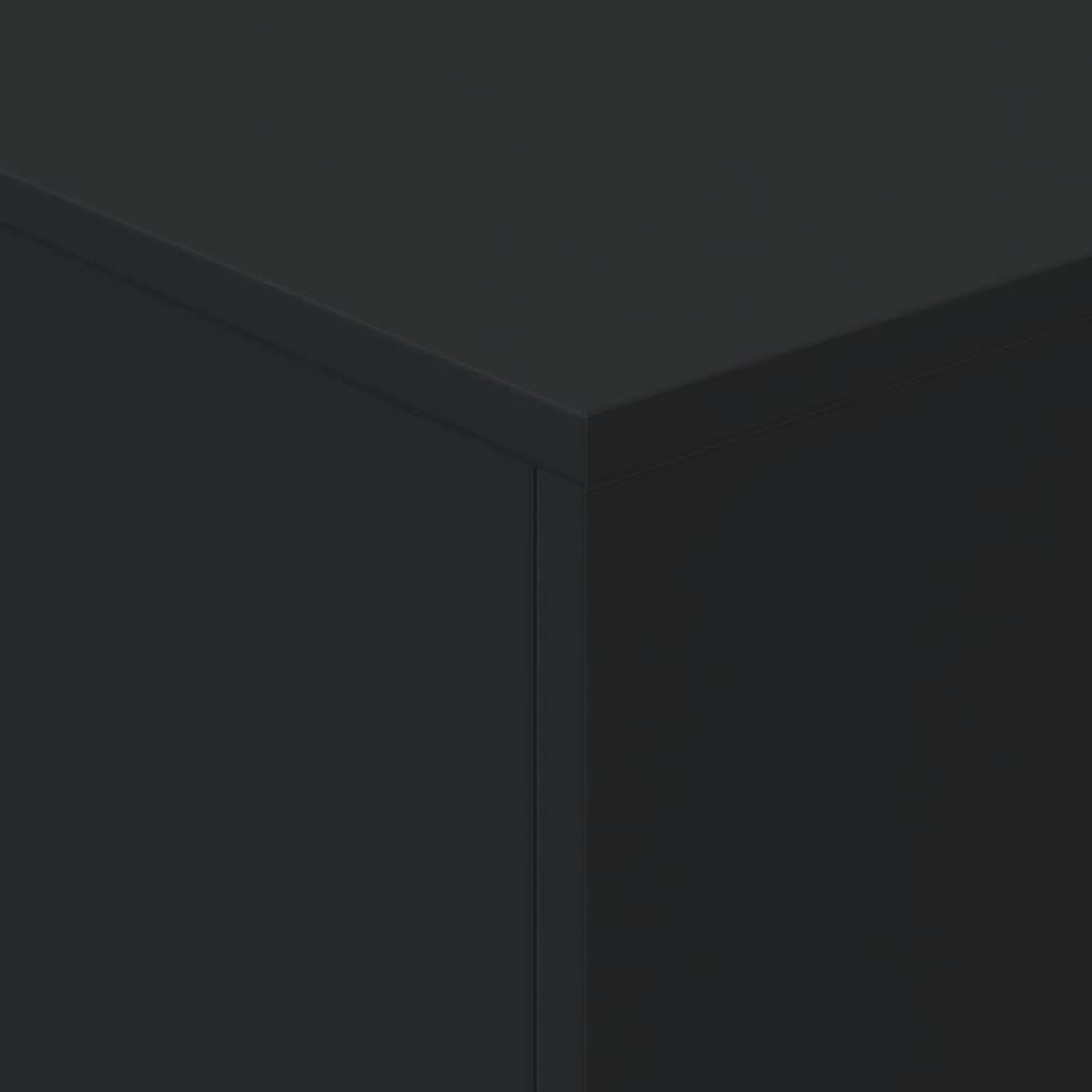 Coffee Table with LED Lights Black 90x50x40 cm Price