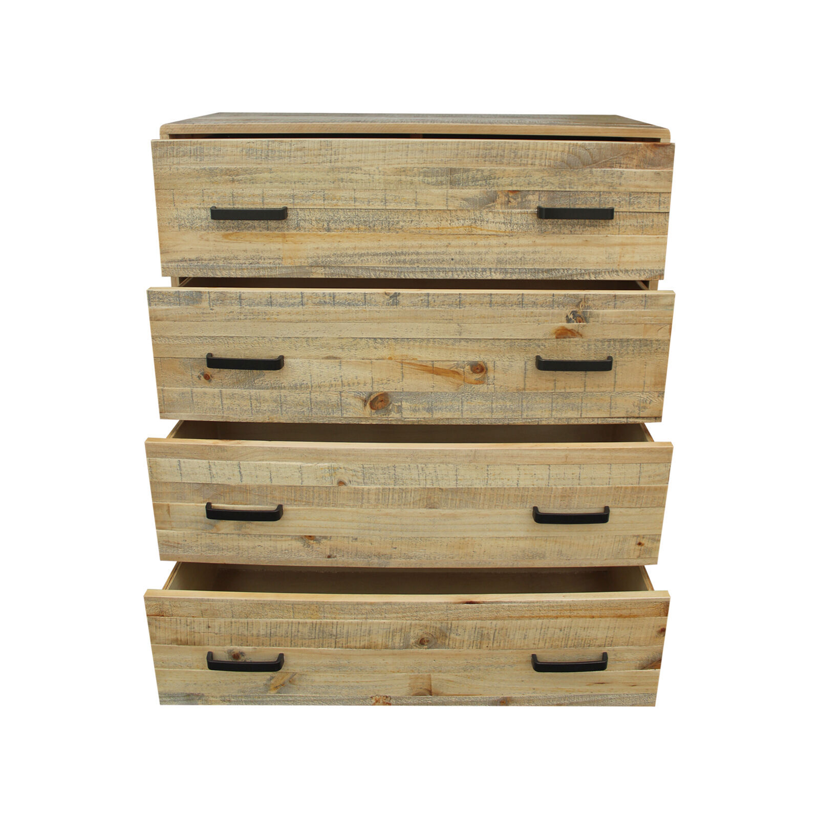 Woodland Rustic Timber 4 pcs Double Bedroom Suite Price