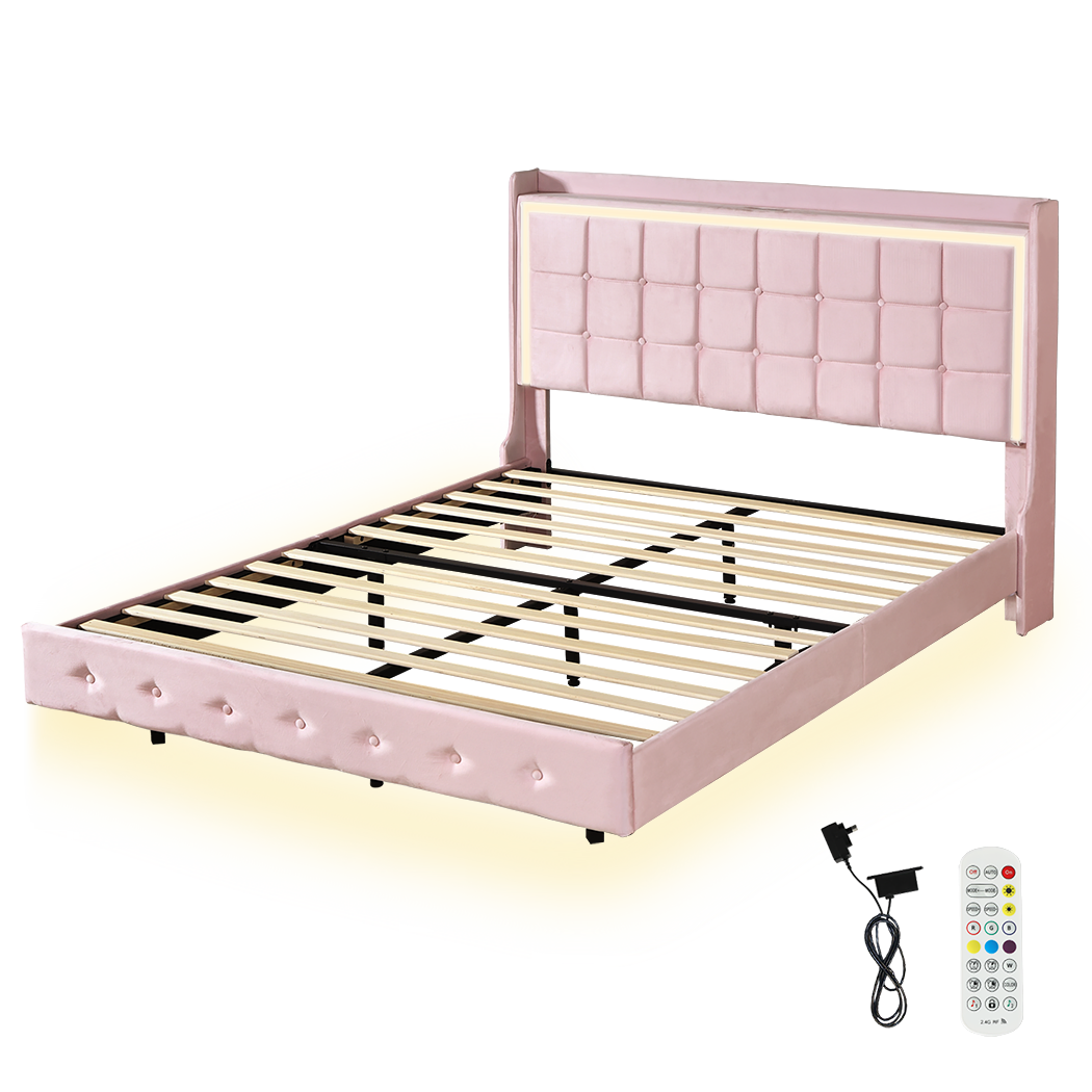 Levede Queen Floating Bed Frame Price