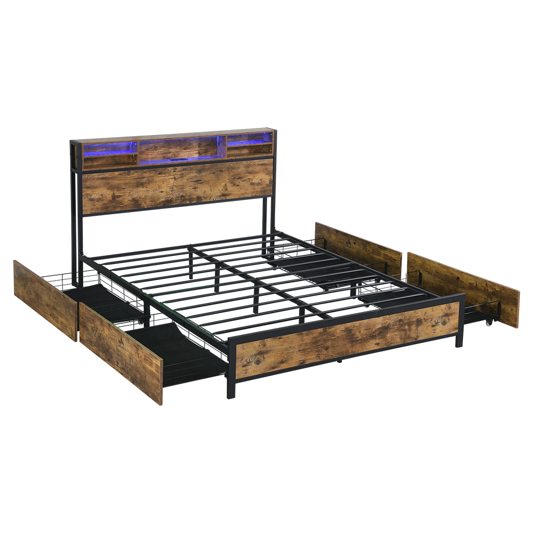 Levede bed frame double Price