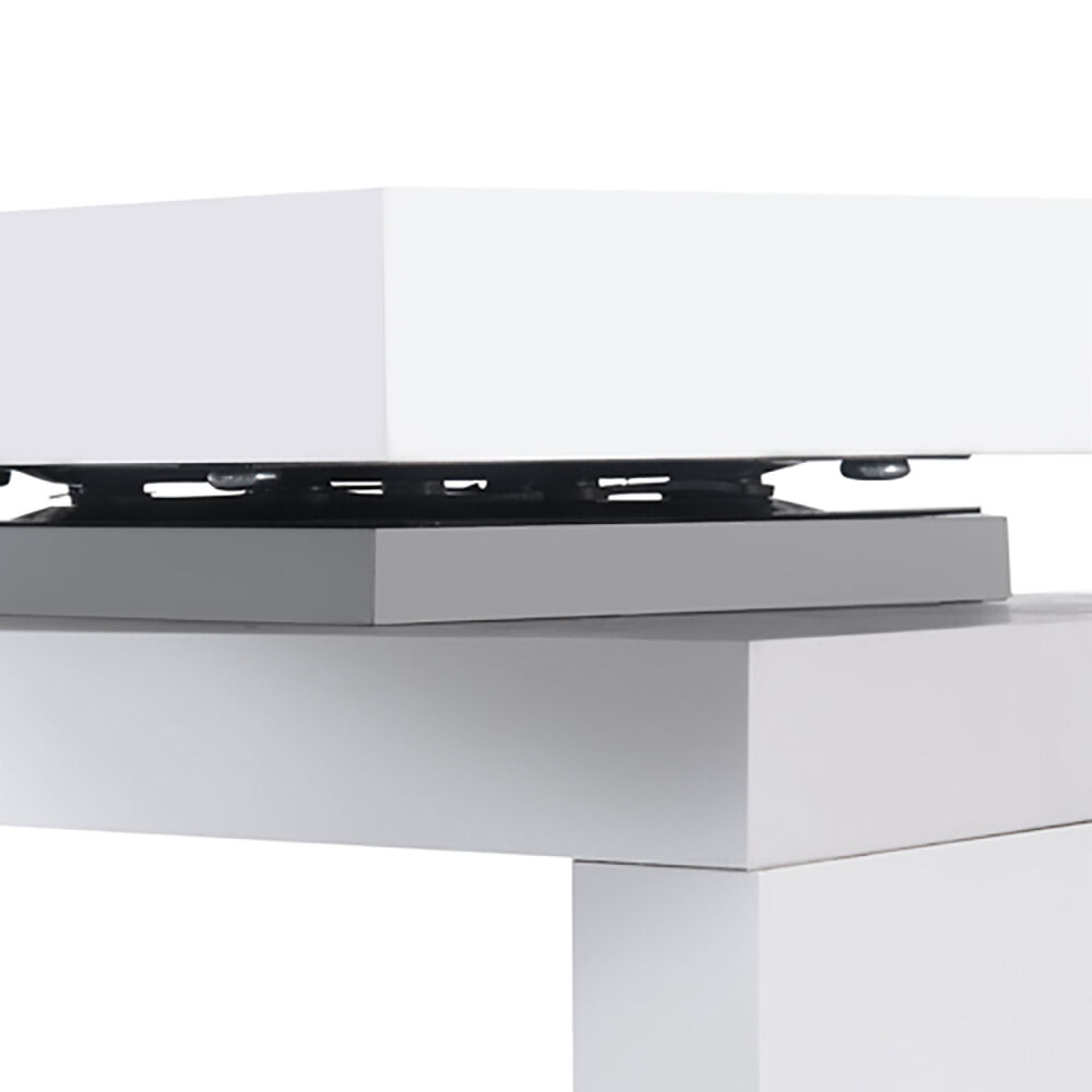 Computer Desk L-Shape Bookshelf White Price