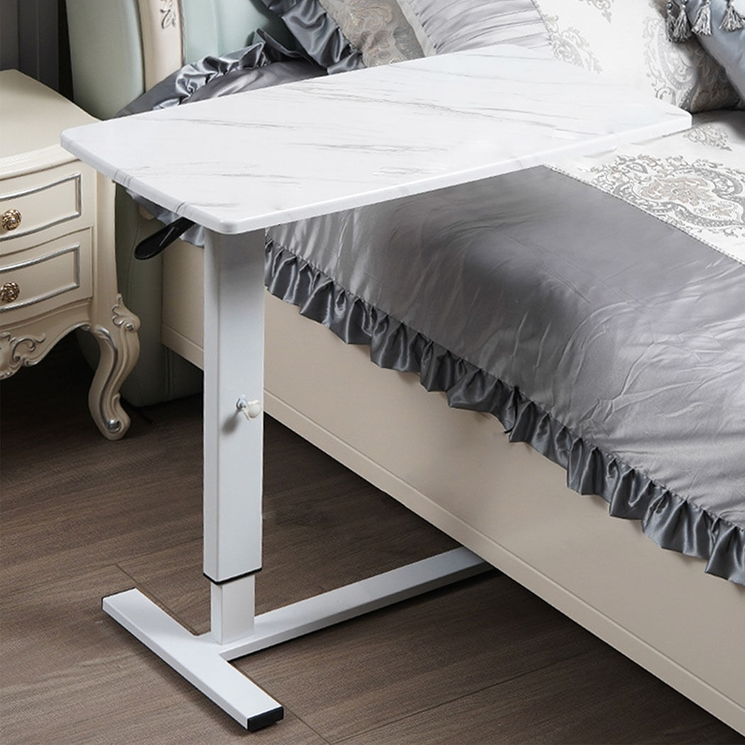 Standing Desk Sofa Bed Side Table White No Slots Price