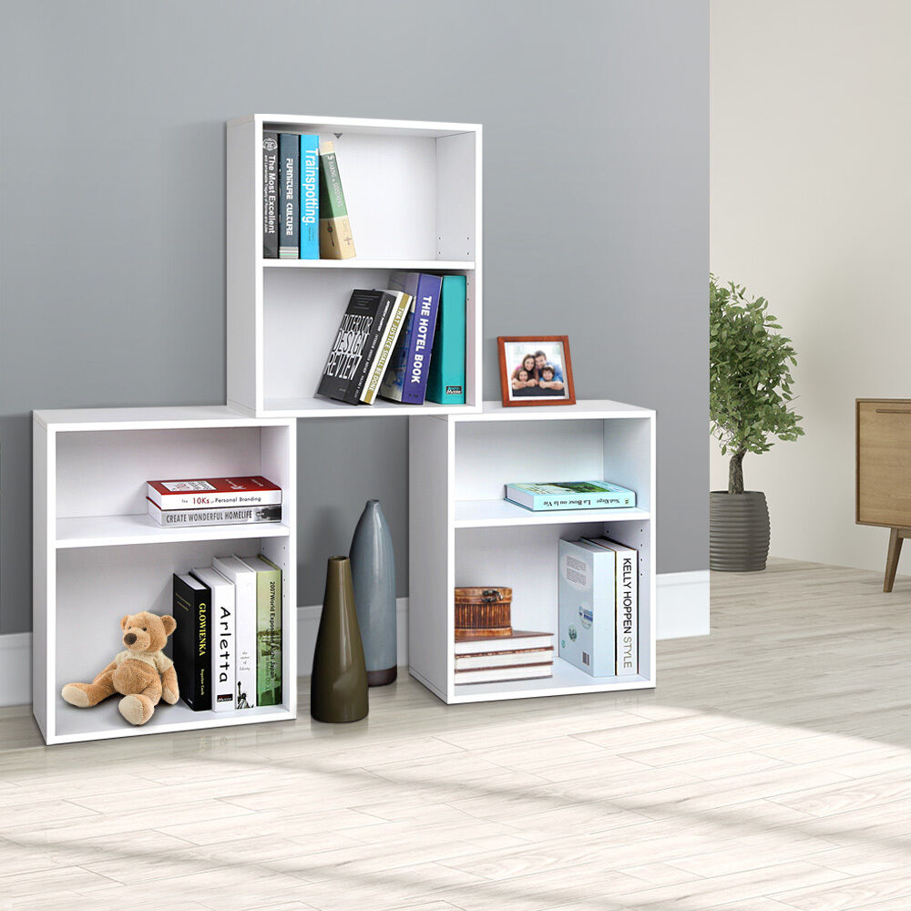 Bookshelf Set of 3 - VENA White Price