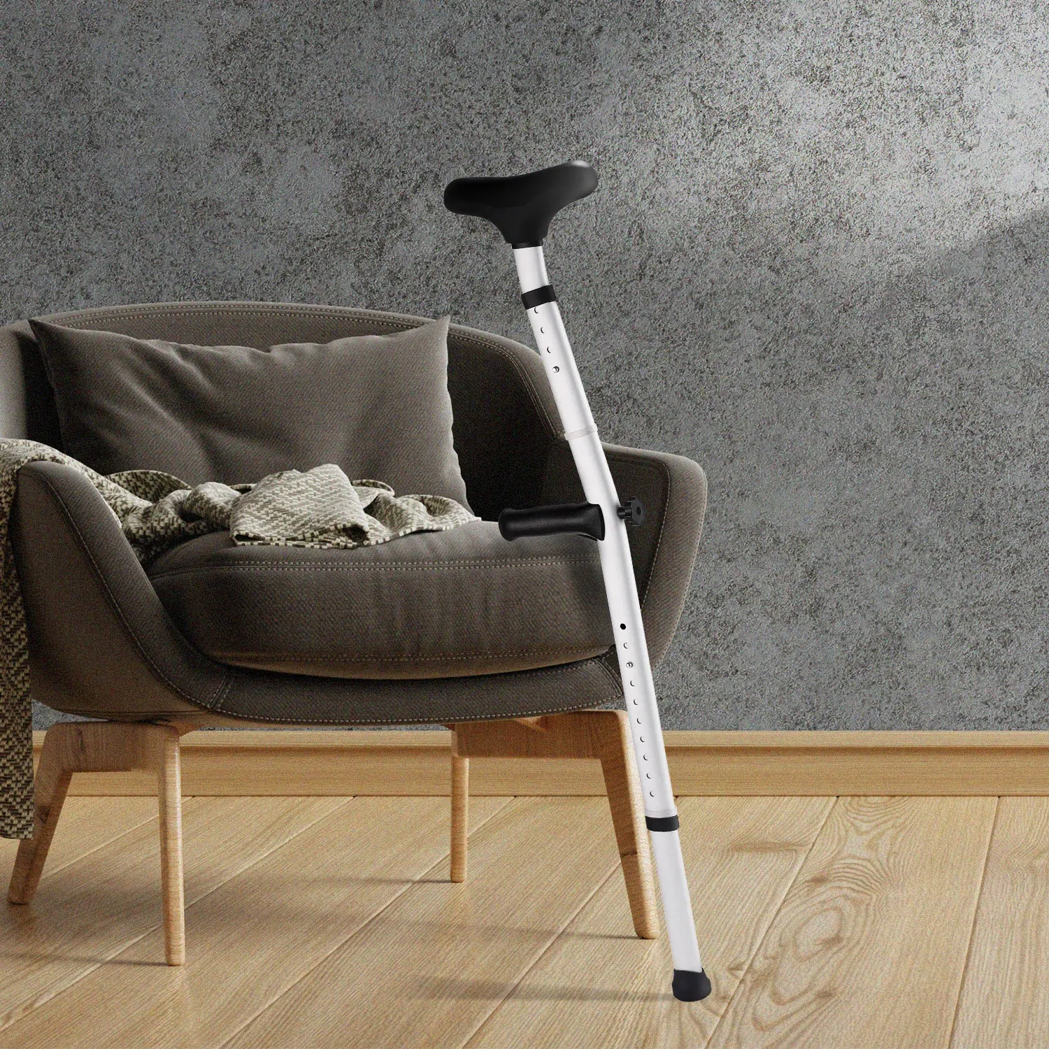 Evekare Heavy Duty Under Arm Walking Crutch Price