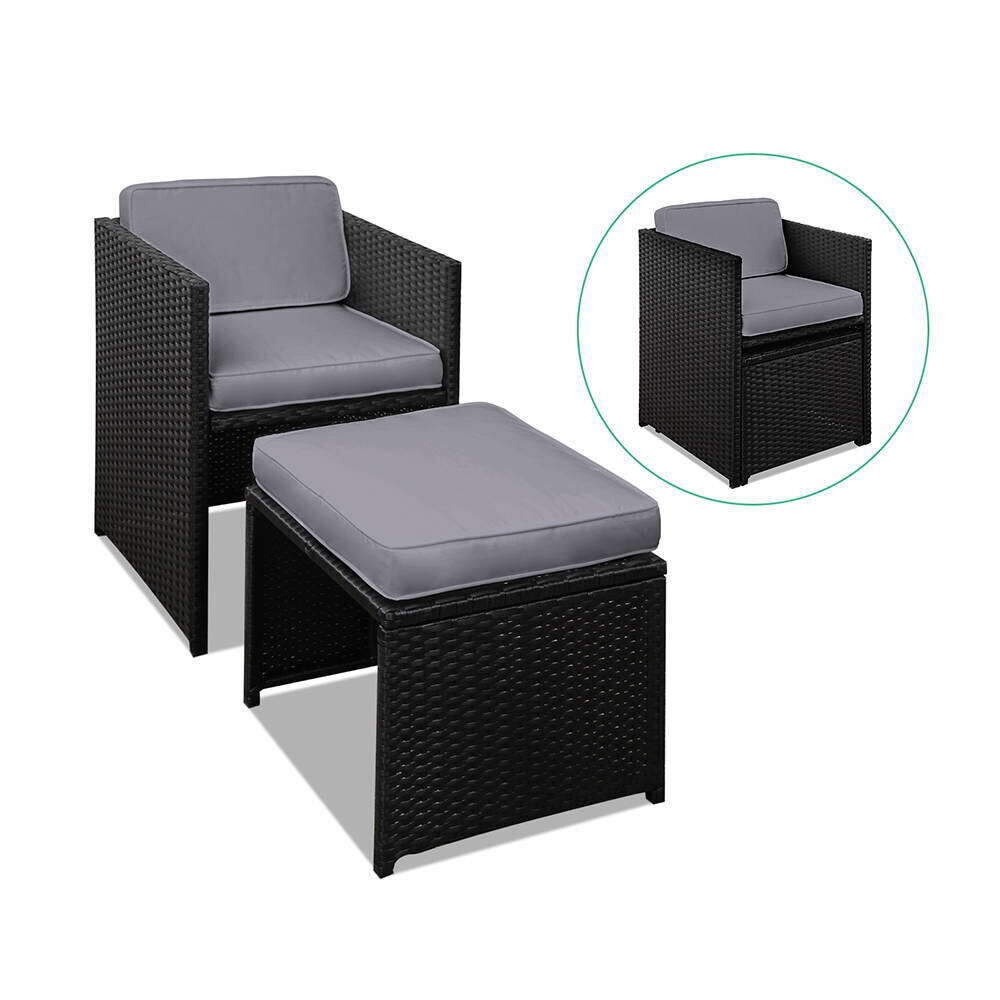 11 Piece PE Wicker Outdoor Dining Set Price